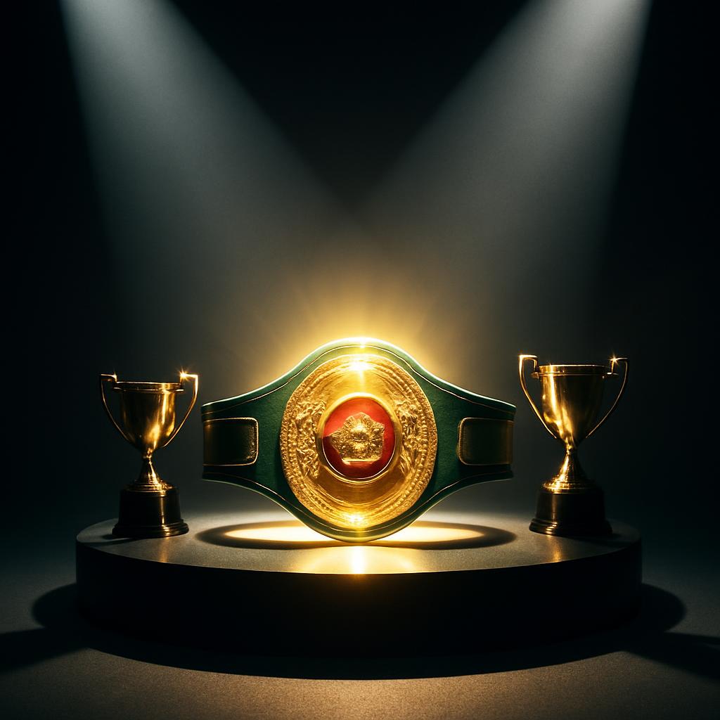 Le dos du chandail à une visière est troué de son mètre.